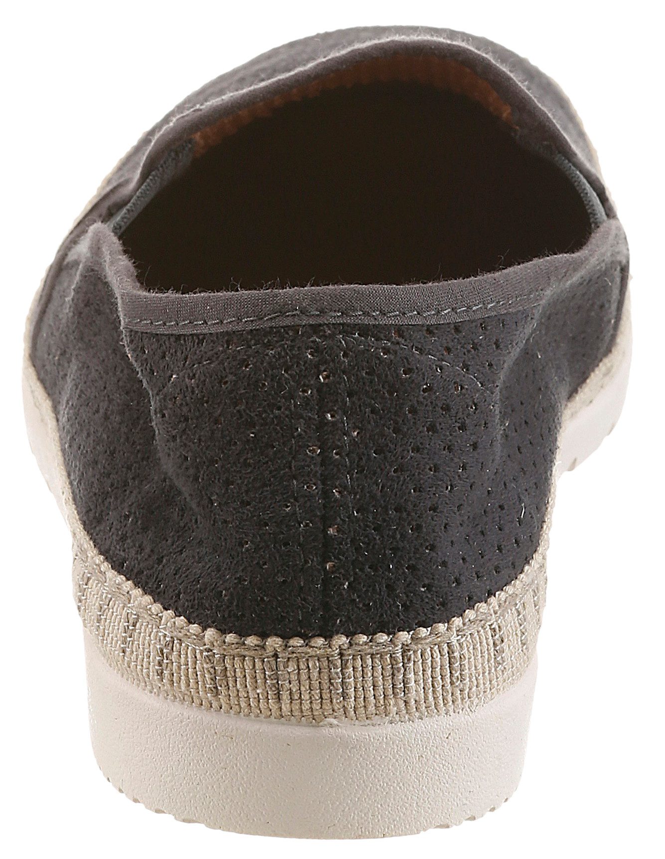 VERBENAS Boris Hole Gallery Slipper Espadrilles, Sommerschuh, Freizeitschuh mit luftiger Perforierung