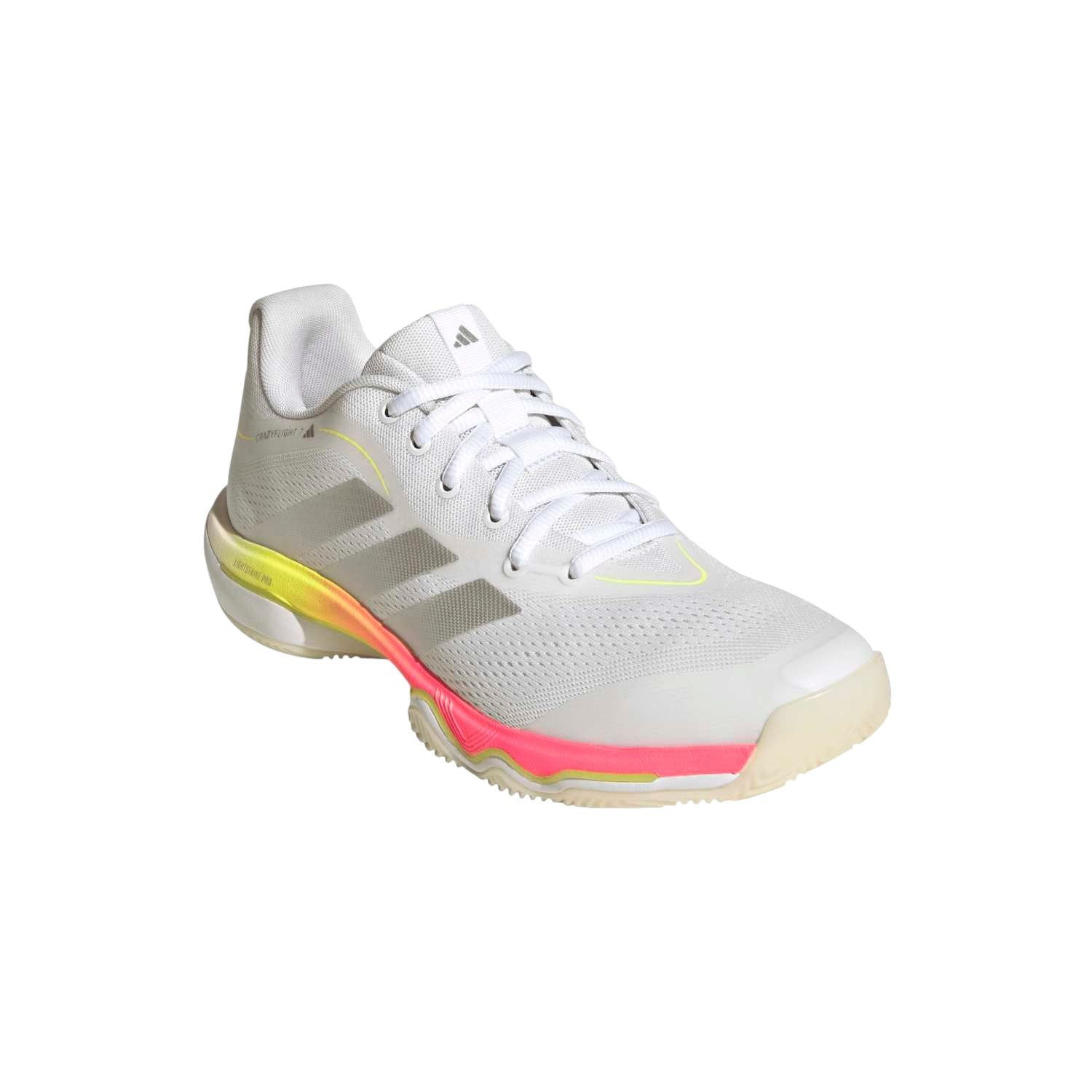 adidas Performance Hallen-Indoorschuhe CrazyFlight 7 weiss/bunt Damen Badmintonschuh