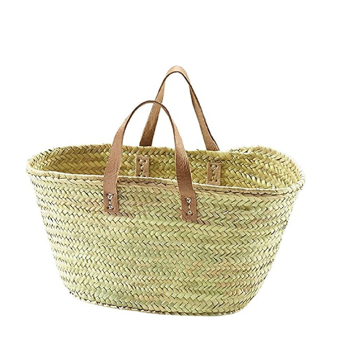 Neustanlo Einkaufskorb Einkaufstasche Strandtasche Badetasche mit kurzen Henkeln, Klein, ideal für den Strand oder Pool