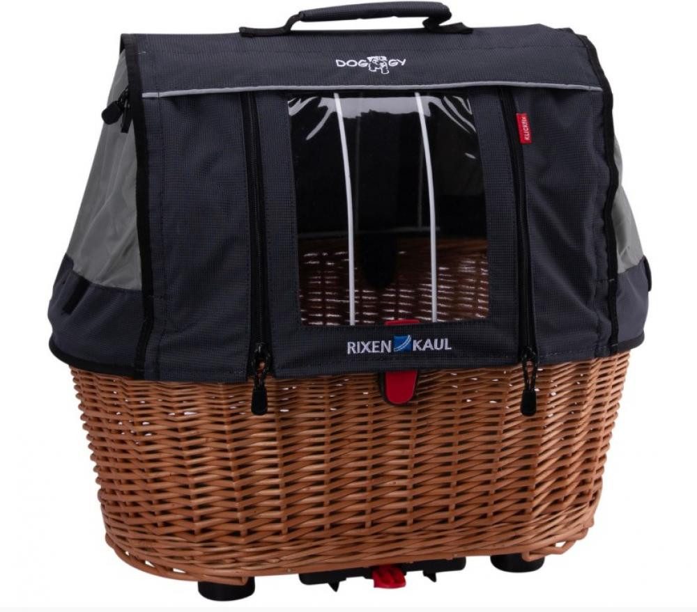 KlickFix Tierfahrradkorb KLICKFIX Tierkorb Doggy Plus für Racktime