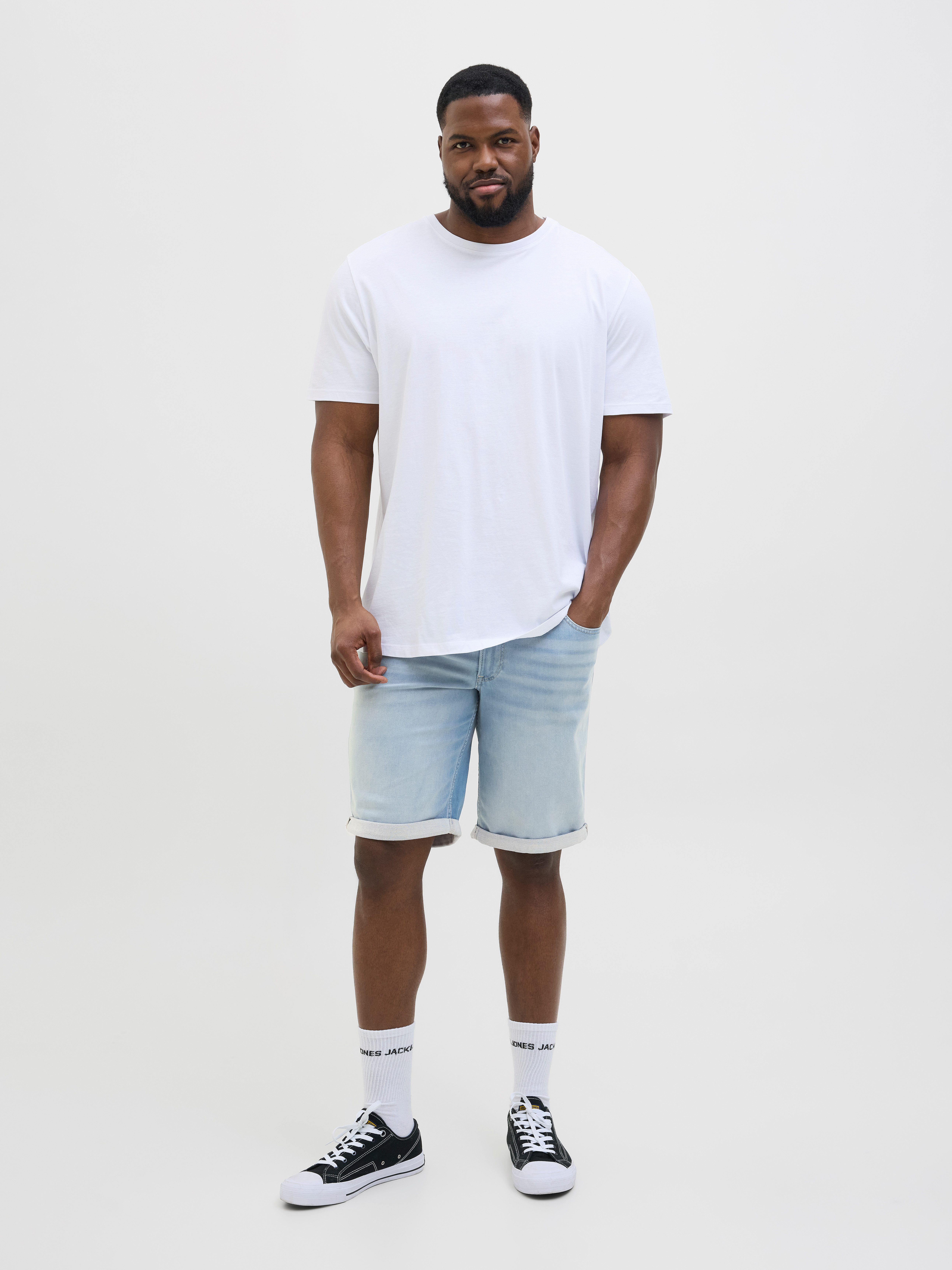 Jack & Jones PlusSize Shorts JJIRICK JJICON I.K. SHOR mit Umschlag – Bild 4 von 5