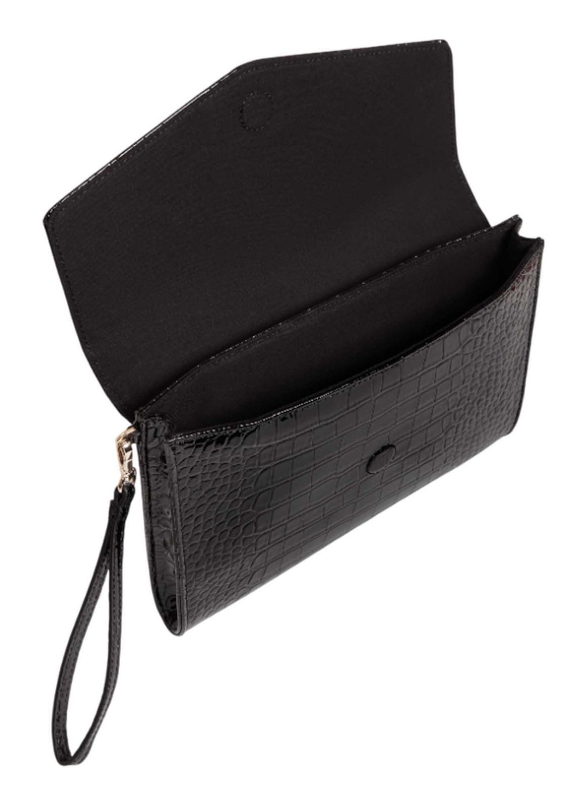Ted Baker Clutch Crocey Croc Effect Envelope Pouch