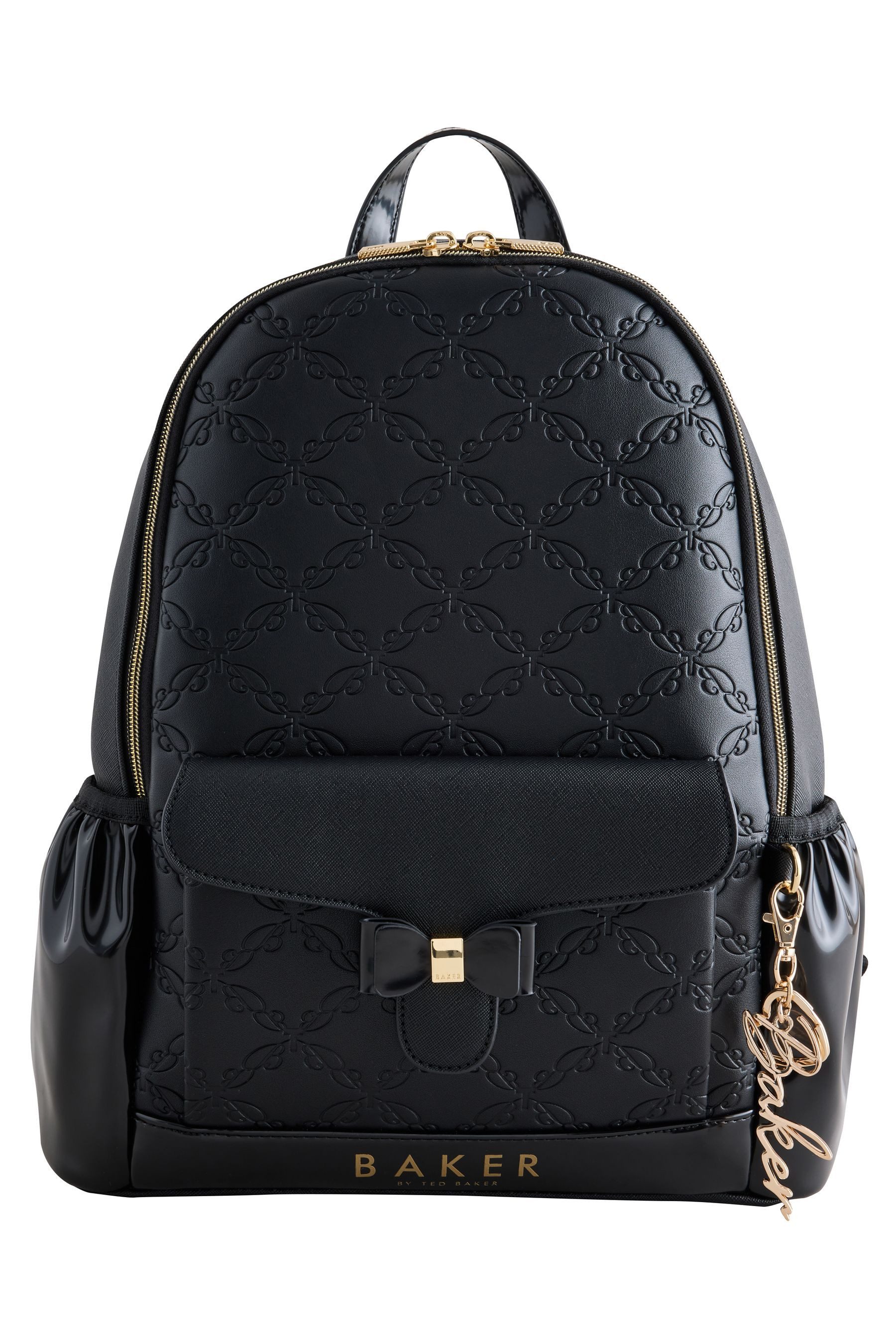 Schulrucksack Baker by Ted Baker geprägter Rucksack mit Schleife