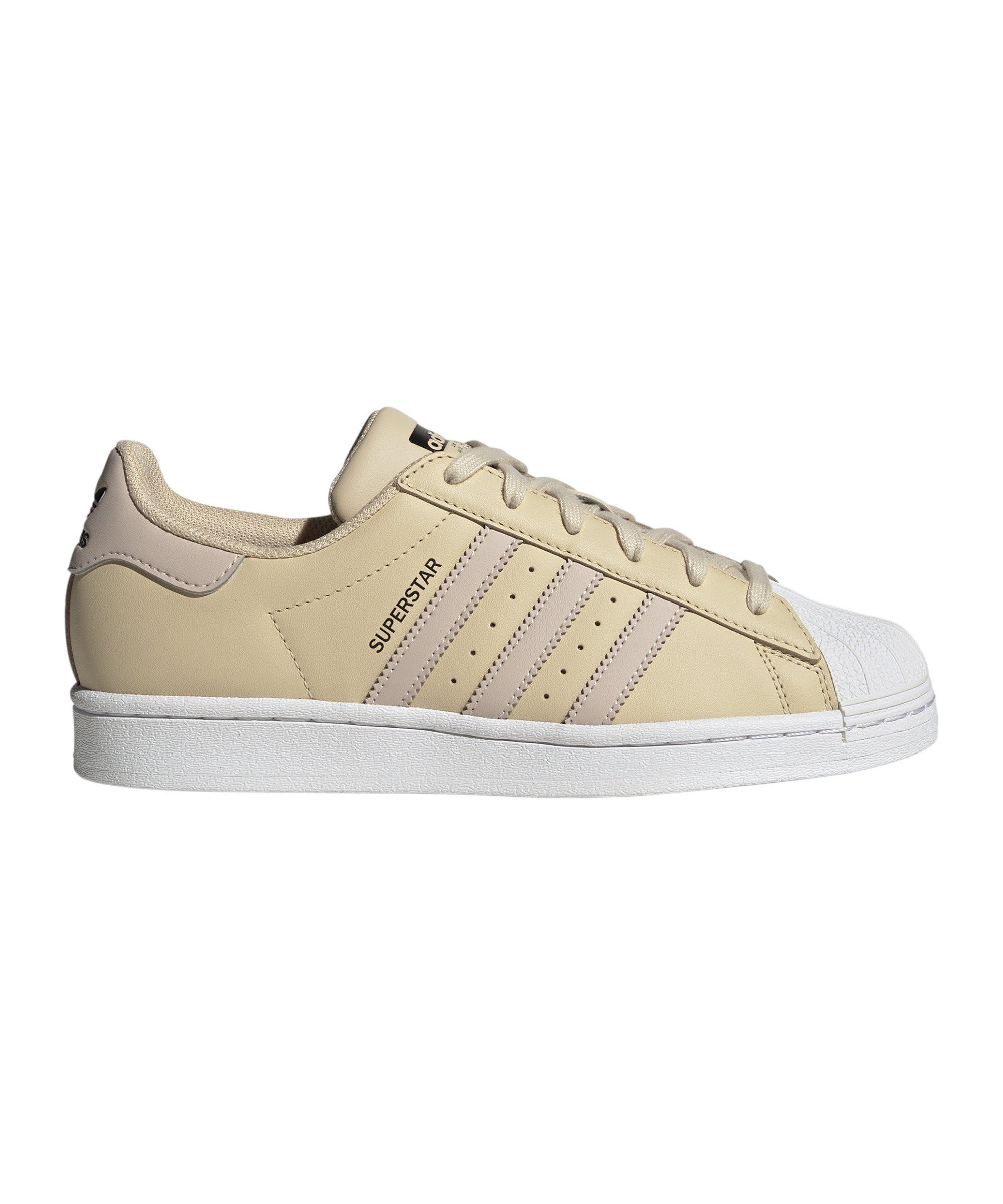 adidas Originals Superstar Damen Sneaker gelbbraunschwarz | 