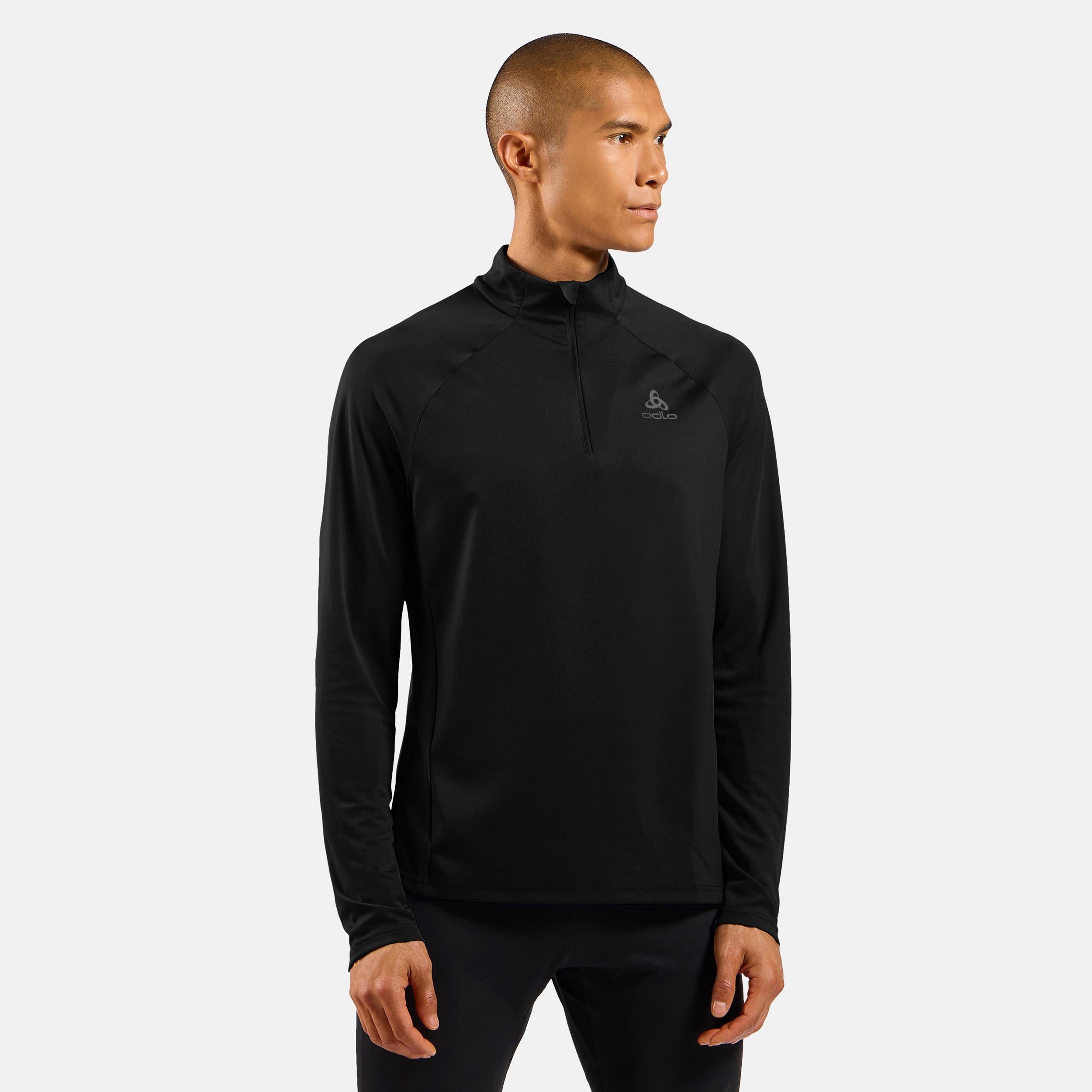 Odlo Laufshirt Essential Ceramiwarm Mid Layer 1/2 Zip