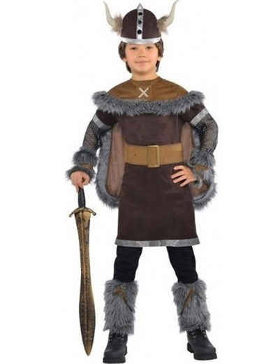 Amscan Kostüm Wikinger Kostüm für Kinder 'Viking Warrior', Aben