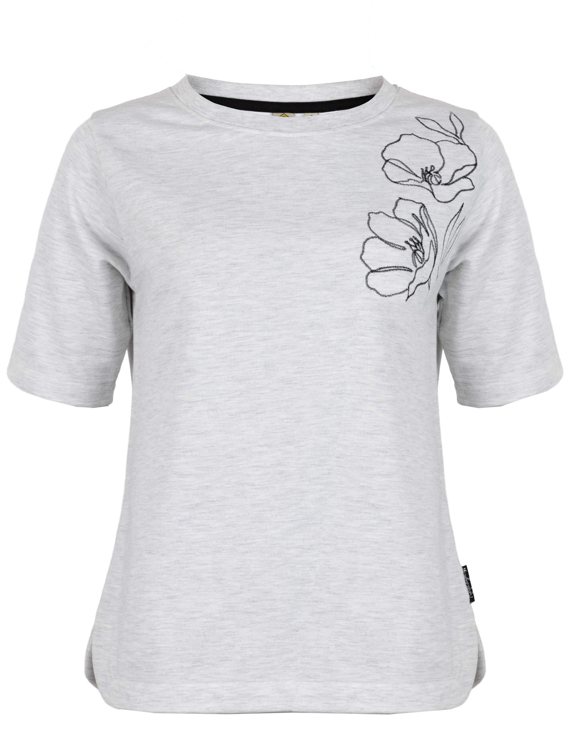 ROADSIGN australia Sweatshirt Flourish (1, 1-tlg., 1) mit Kurzarm und Blumenstickerei