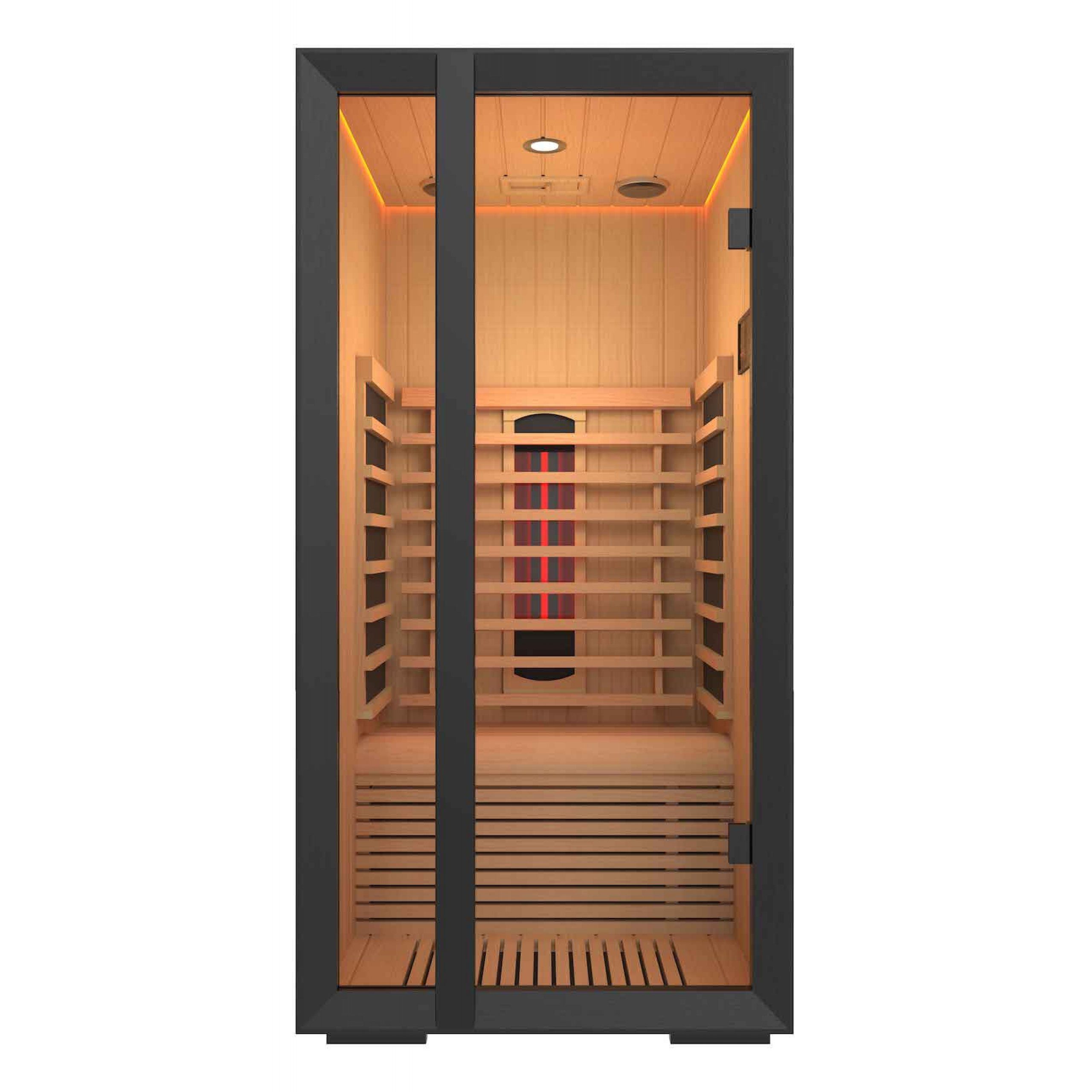 Sentiotec Infrarotkabine Sentiotec Onni Infra Mini Element Infrarotkabine aus Abachi