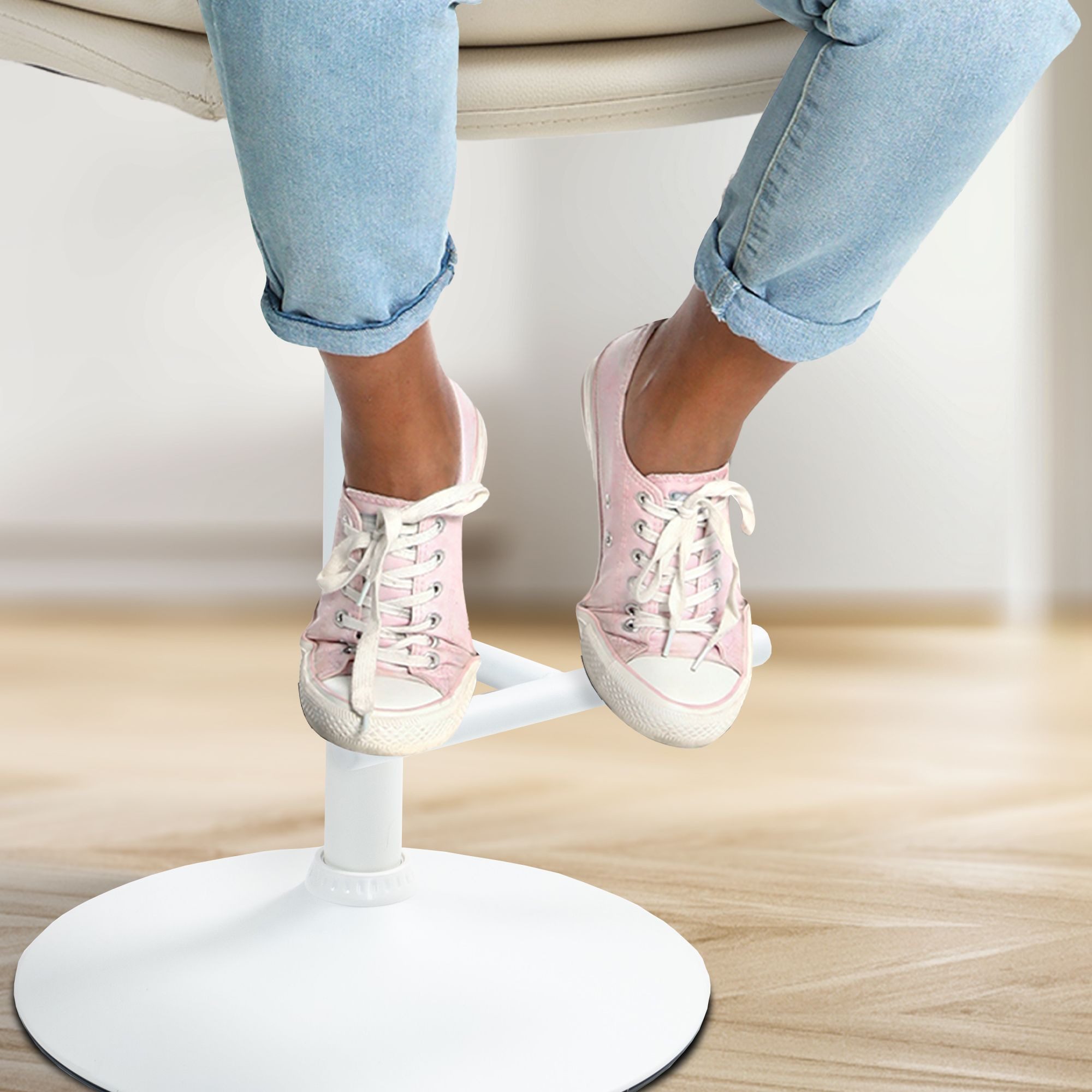 CLP Barhocker Damar, mit Kunstlederbezug, drehbar, höhenverstellbar