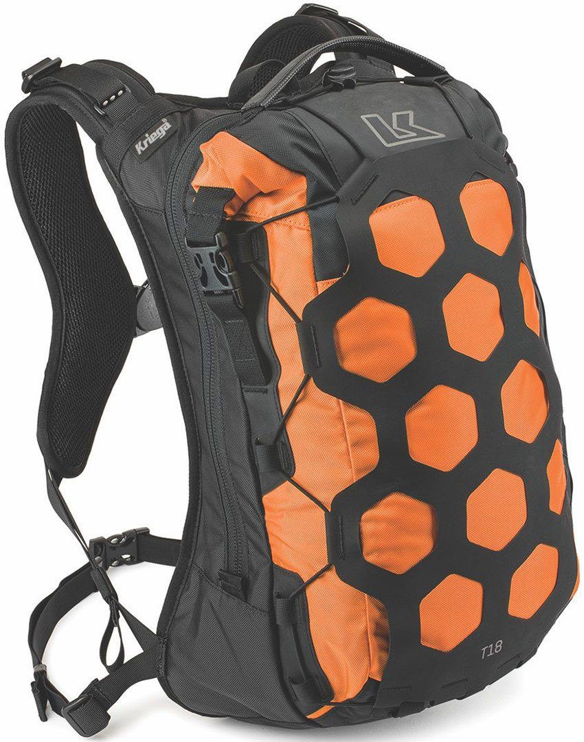 Kriega Rucksack Trail 18 Motorrad Rucksack, Wasserdicht wasserdichte