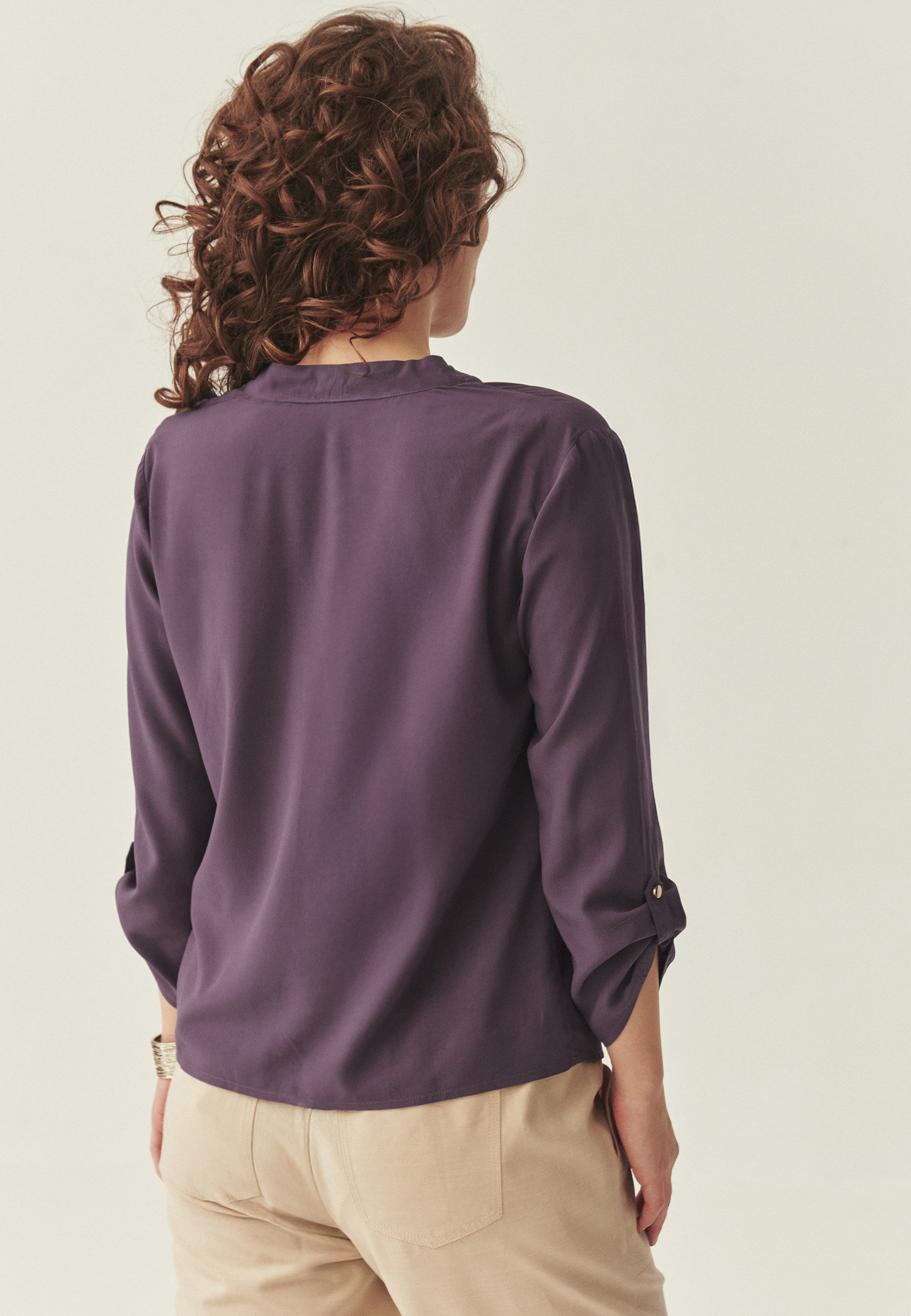TATUUM Klassische Bluse Klassische Bluse Aus Lenzing™ Ecovero™ Viskose - Elmi – Bild 3 von 5