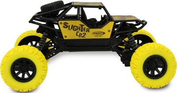 Jamara RC-Monstertruck Diecast, Slighter CR2 gelb, 2,4GHz