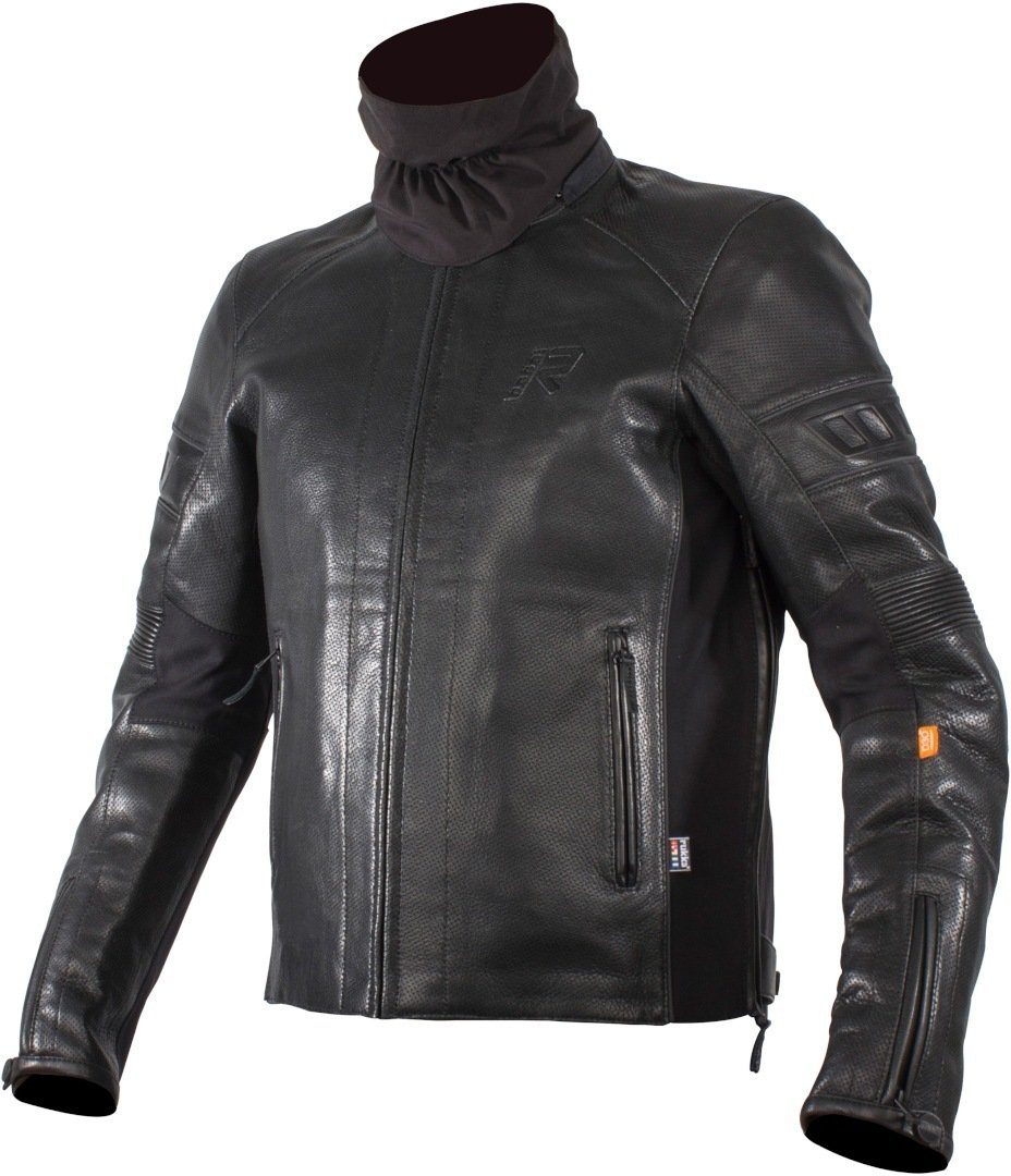 Rukka Motorradjacke Aramos Motorrad Lederjacke 3-Lagen-Laminat,Rückenprotektor enthalten,herausnehmbares Innenfu