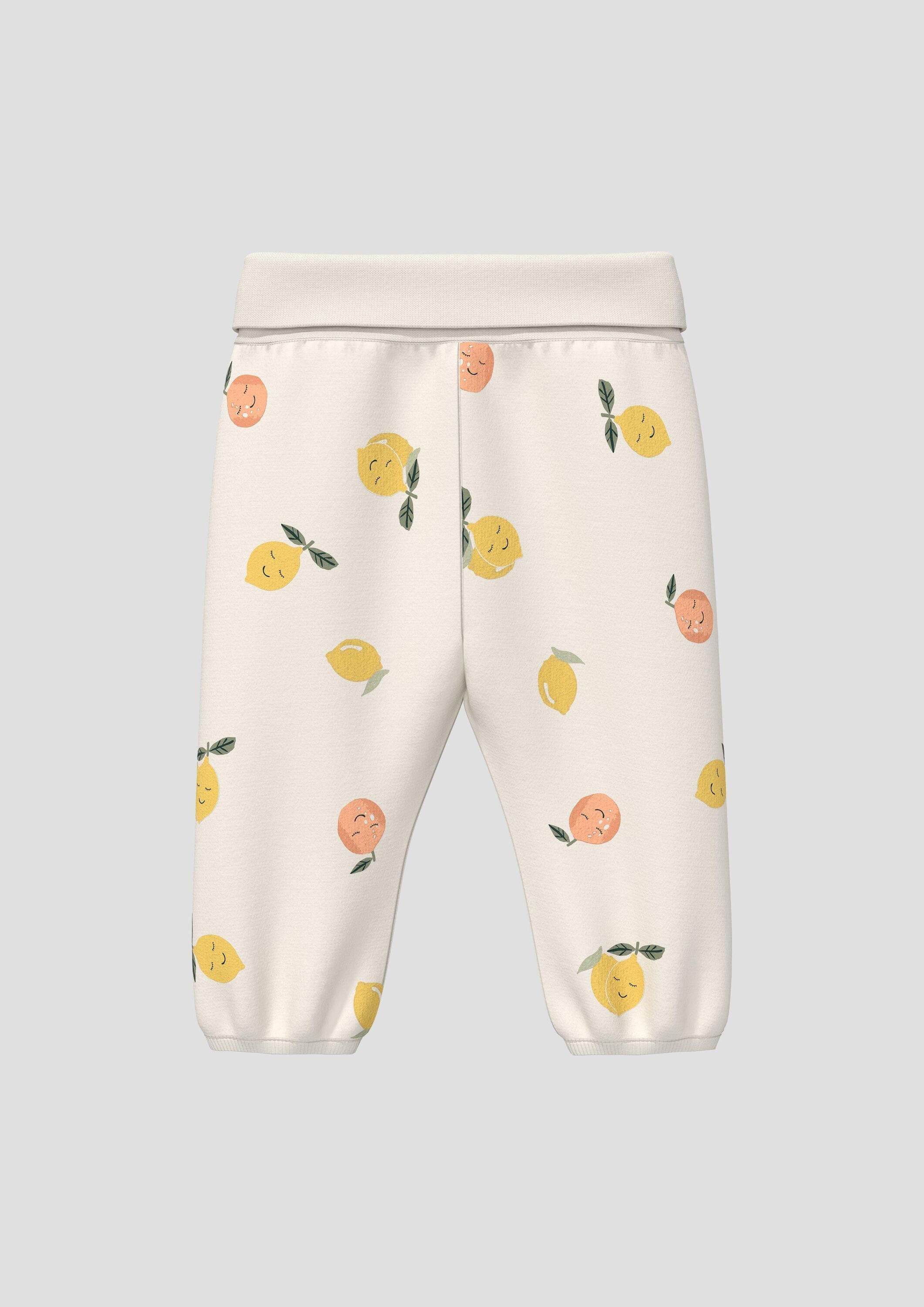 s.Oliver Leggings Leggings Unisex Joggpants mit Umschlagbund