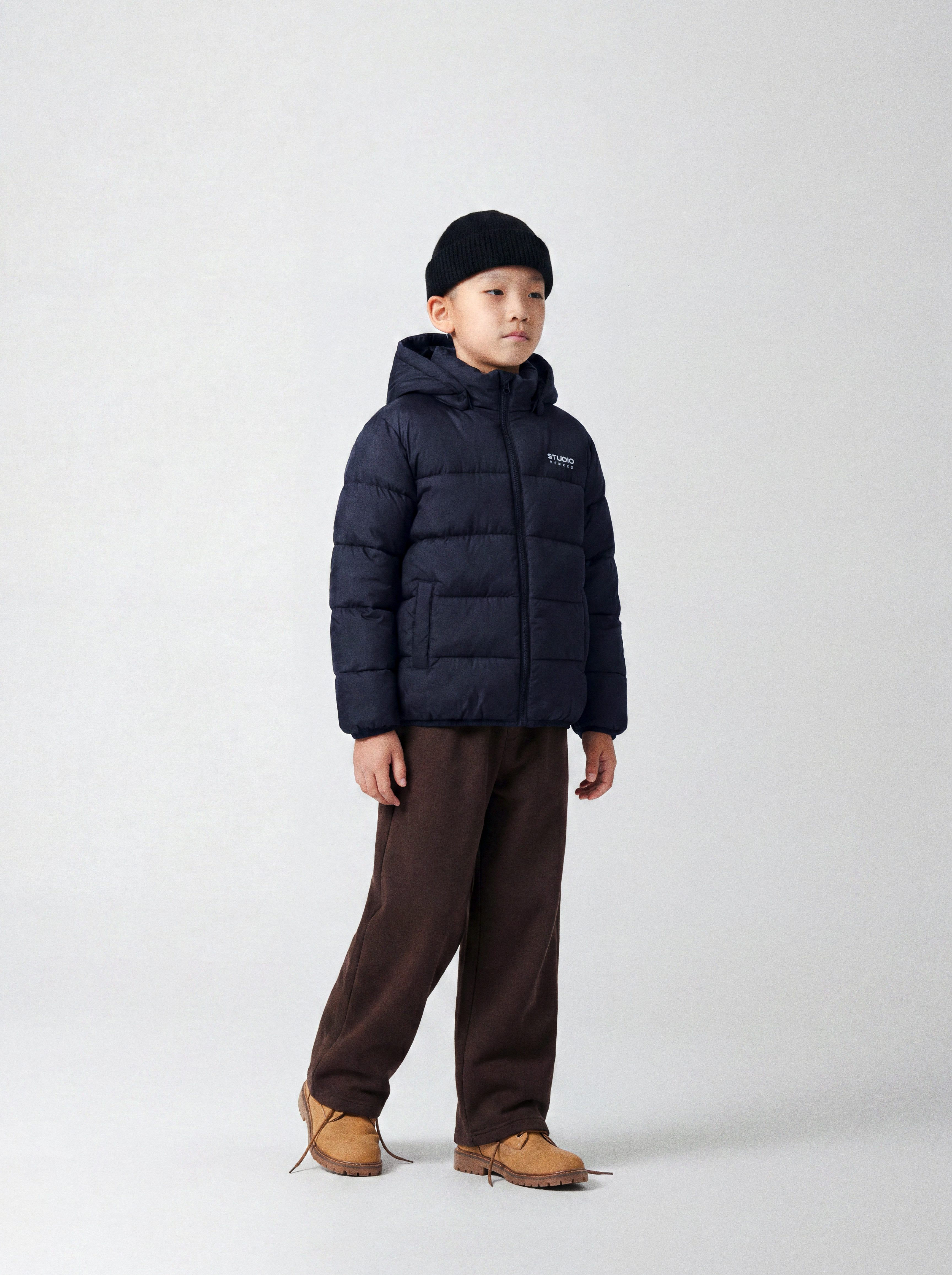 Name It Sweathose NKMNASIR WIDE SWE PANT BRU NOOS Baumwollmischung, wide fit – Bild 2 von 5