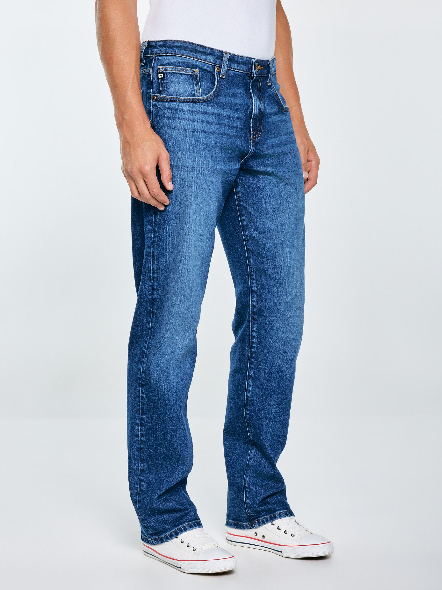 BIG STAR Loose-fit-Jeans BRANDON normale Leibhöhe