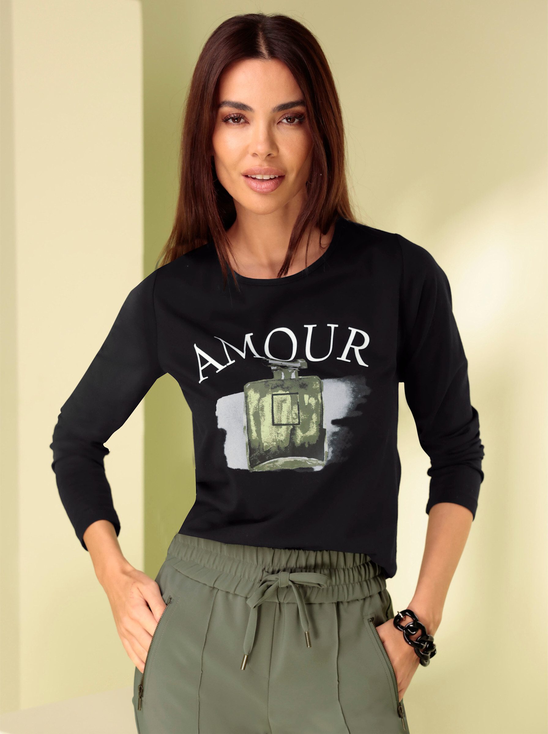 heine T-Shirt Shirt Langarm