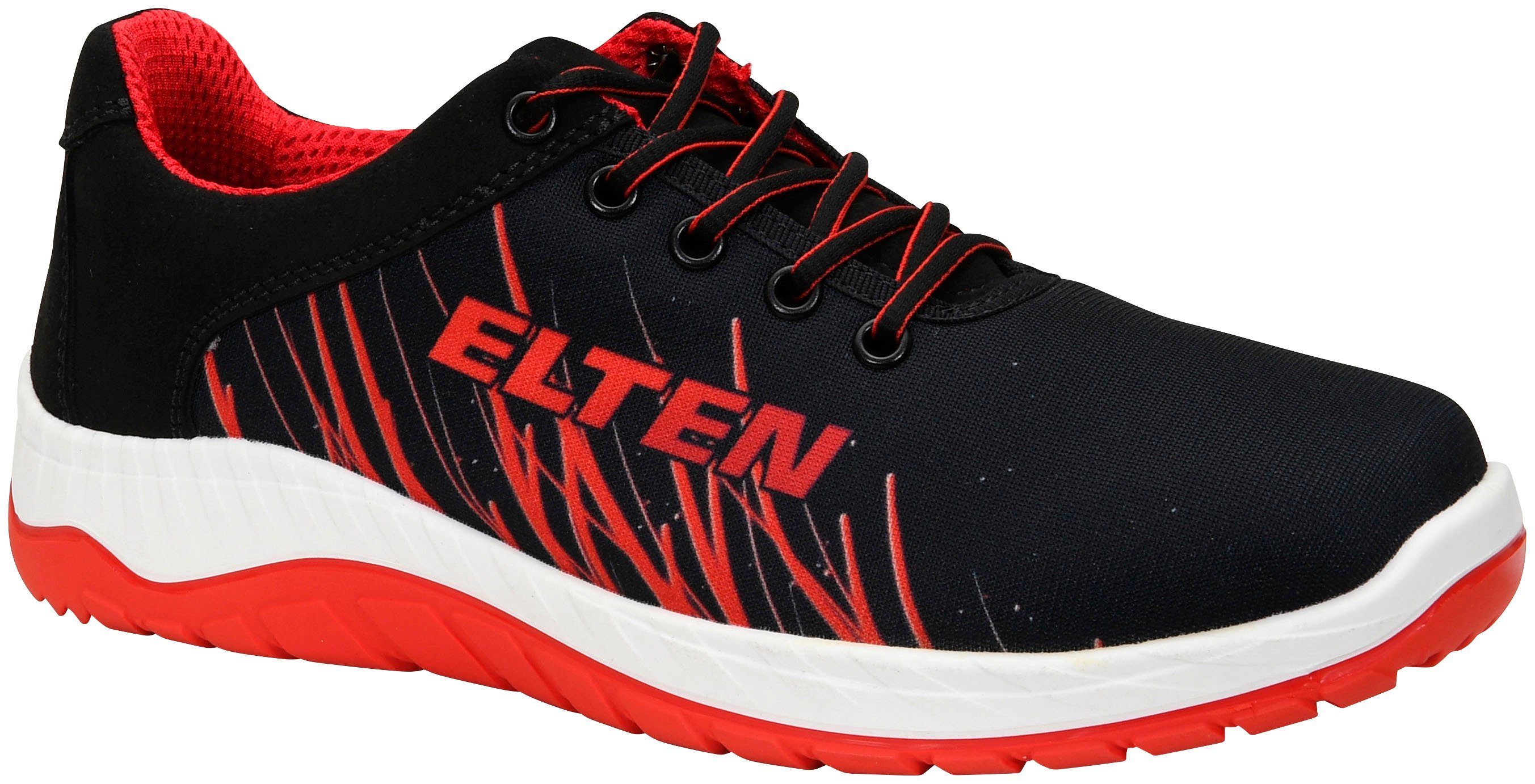 Elten LANA black-red Low Berufsschuh ESD O1