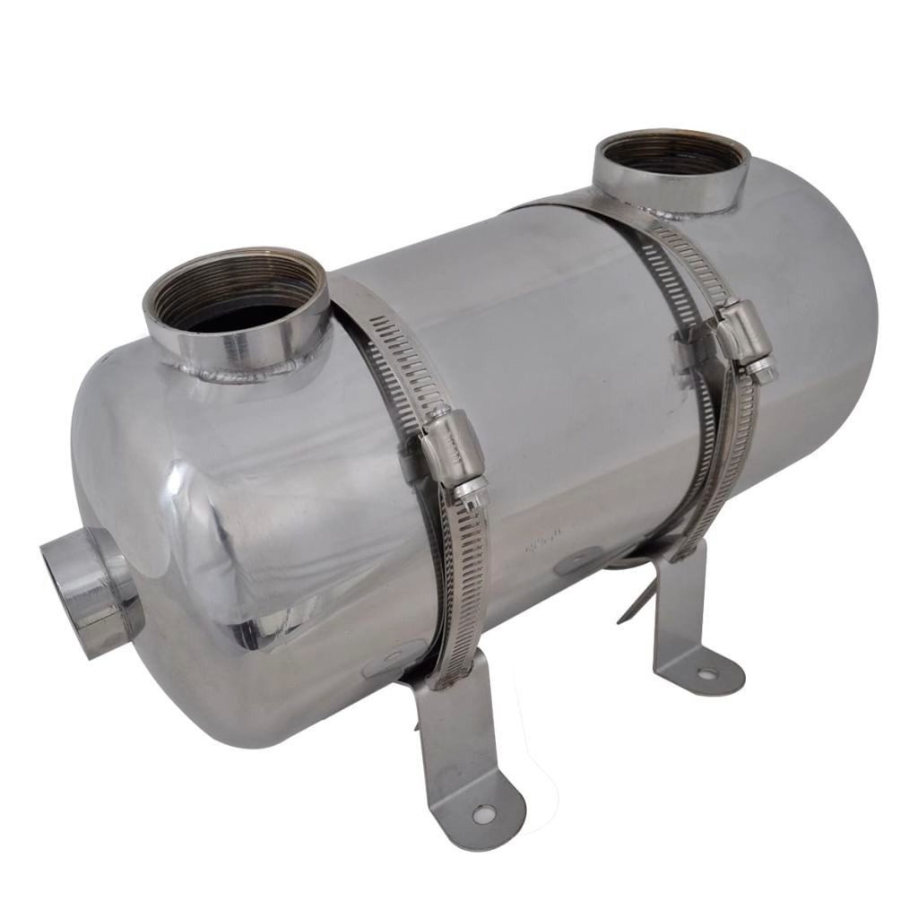 vidaXL Pool-Wärmepumpe 355 x 134 mm Pool Wärmetauscher 355x134 mm 40 kW