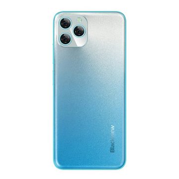 blackview A95 blau Smartphone, 8GB + 128GB, Octa Core, Android 11 Smartphone (16,59 cm/6.53 Zoll, 8 GB Speicherplatz, 20 MP Kamera, Schnelles Laden: 18W, Nachtmodus)