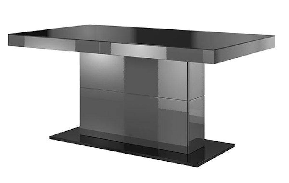 ausziehbare Feldmann-Wohnen Breite 165-255cm Tischplatte, Esstisch HEKTOR,