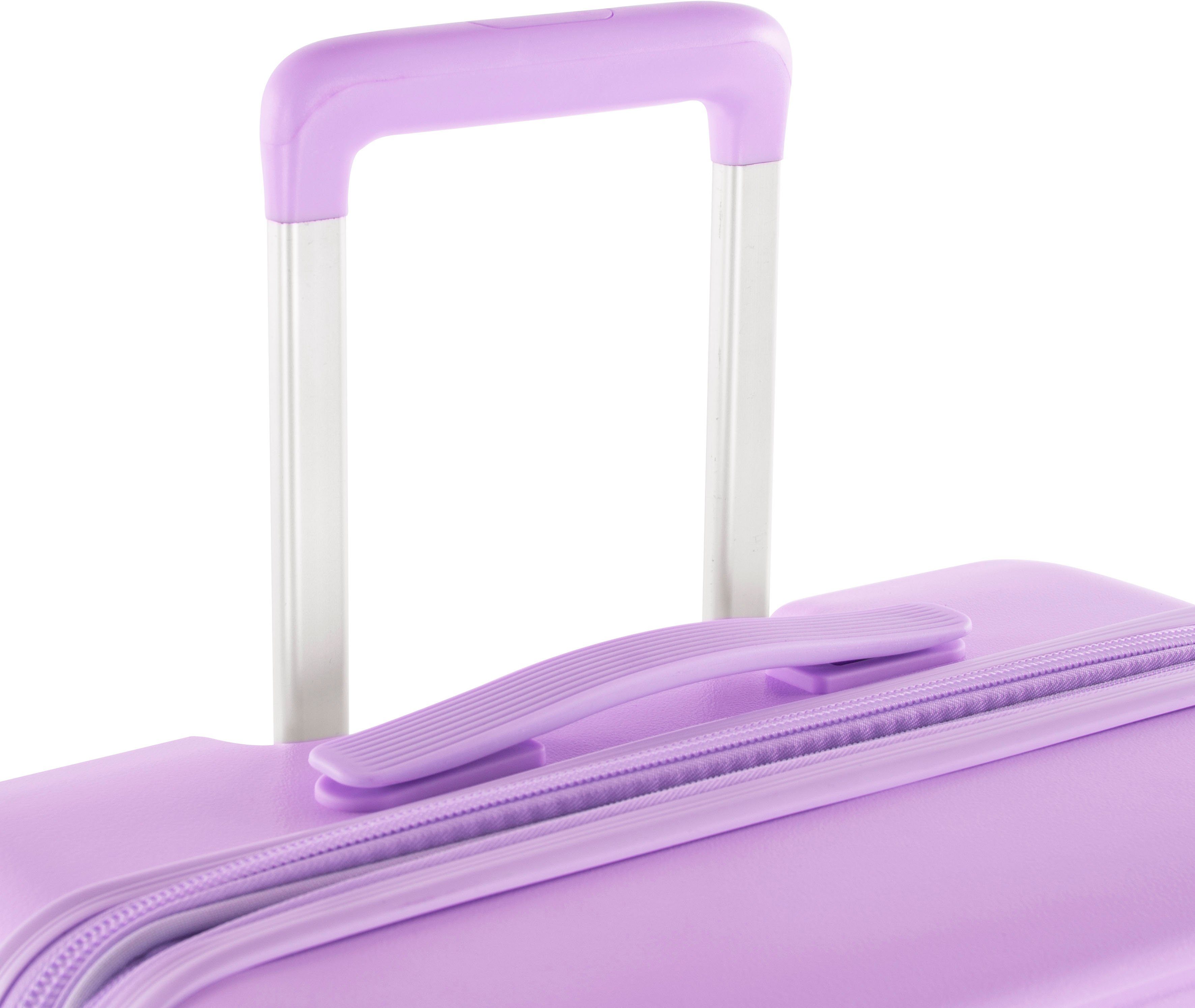 Heys Hartschalen-Trolley Pastel, 66 cm, lavender 4 Rollen