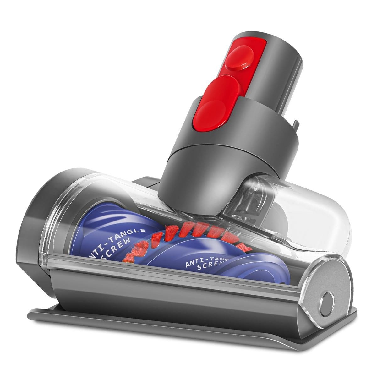 Blossom Mini-Turbodüse Mini Turbodüse für Dyson V7 V8 V10 V11 Polsterdüse Milbenbürste, Zubehör für Dyson V10, Dyson V11, Dyson V8, Dyson V7, Turbobürste Aufsatz Milbenbürste Sofa Bett Auto