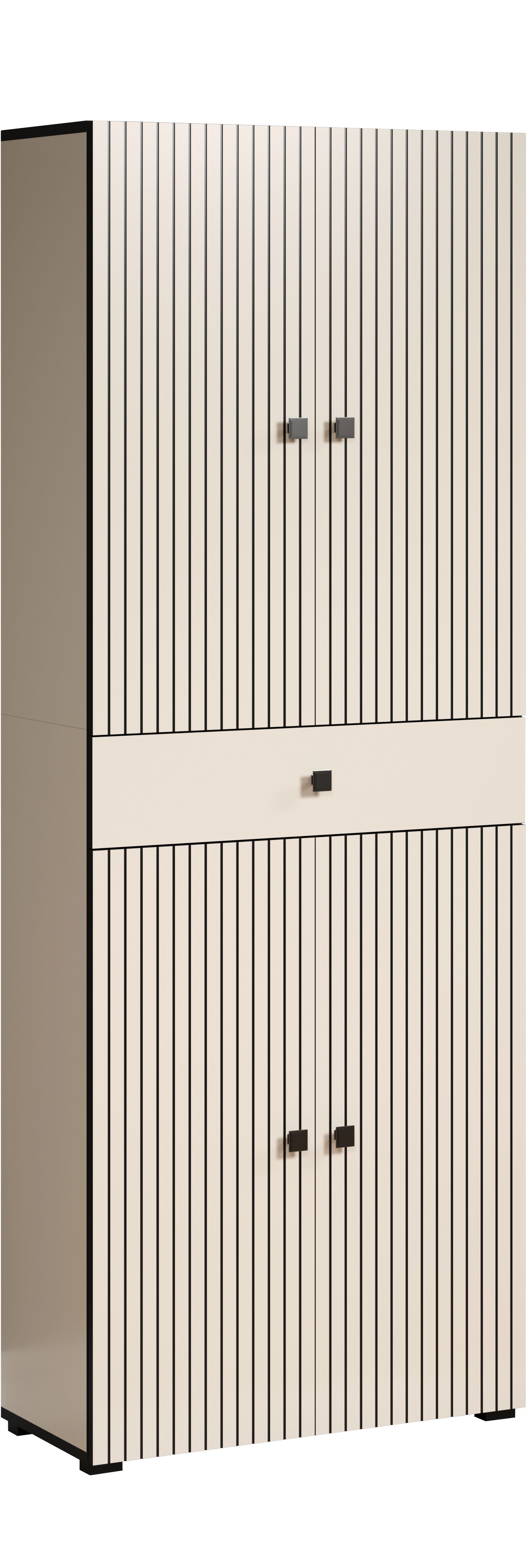 welltime Hochschrank Amrum Badezimmerschrank mit und günstig online kaufen