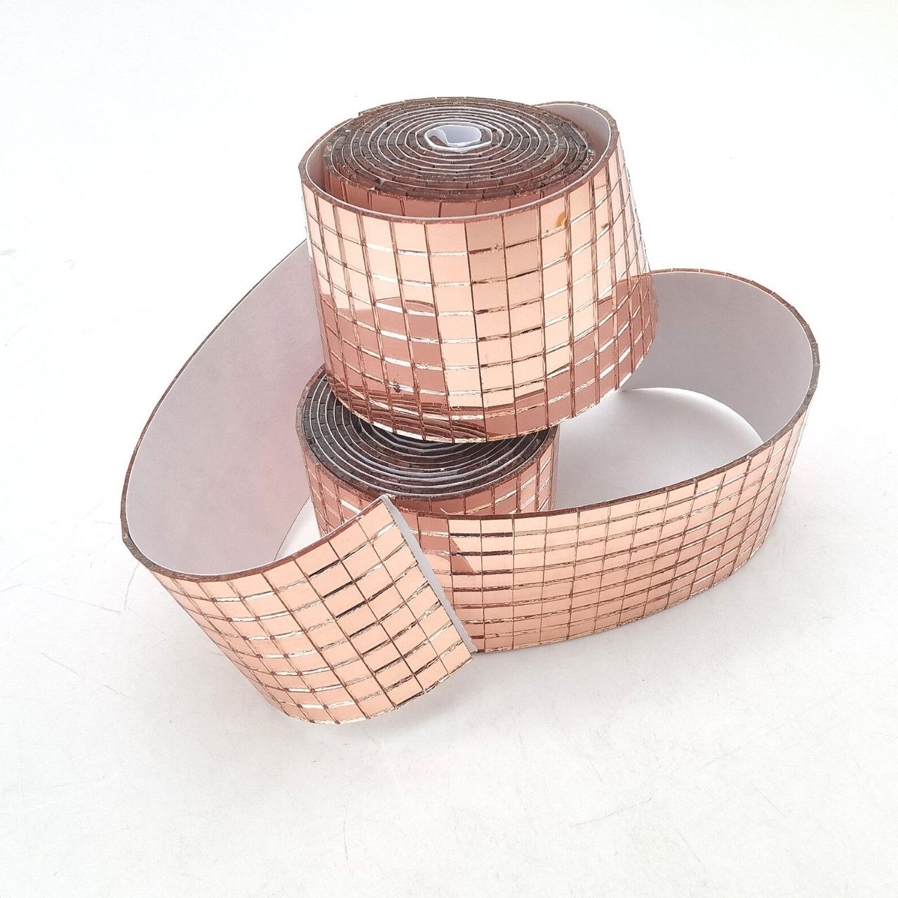 Armena Spiegelfliesen Mosaikfliesen selbstklebend Basteln DIY 2 Rollen 5x5mm
