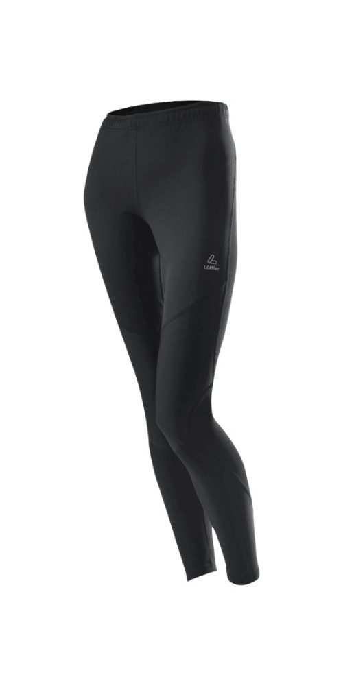 Löffler Laufhose Warm WS Tight (wärmeisolierung, atmungsaktiv) lang schwarz Damen