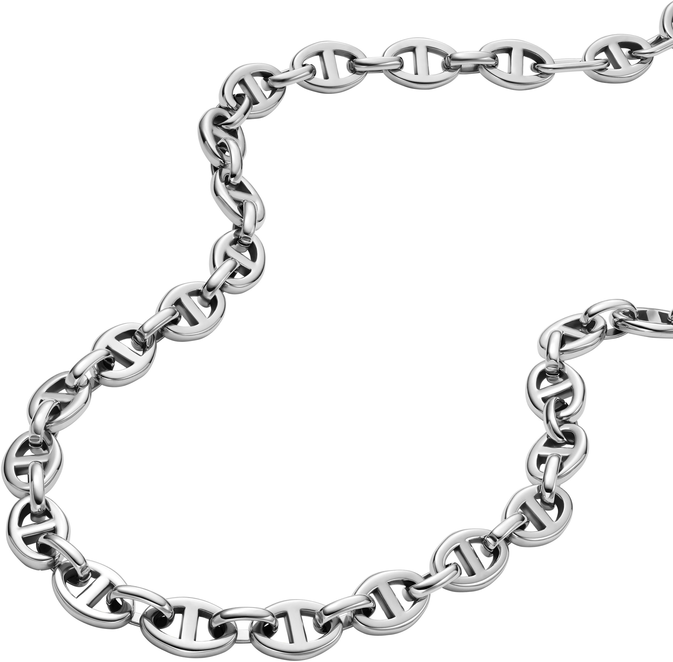 Fossil Kette ohne Anhänger Schmuck Geschenk Edelstahl Heritage D-Link