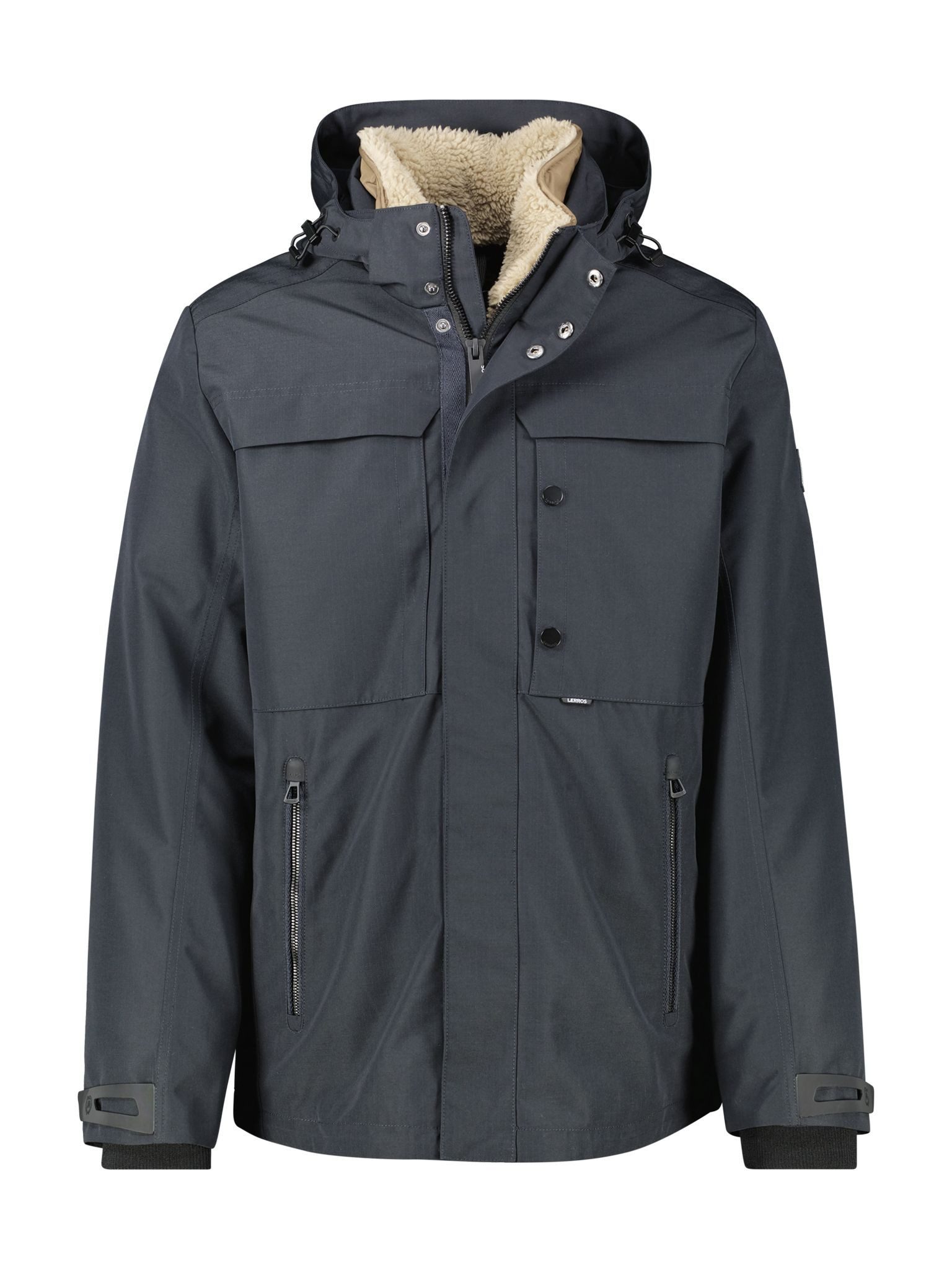 Winterjacke Herren Winterjacke mit herausnehmbarer Innenjacke
