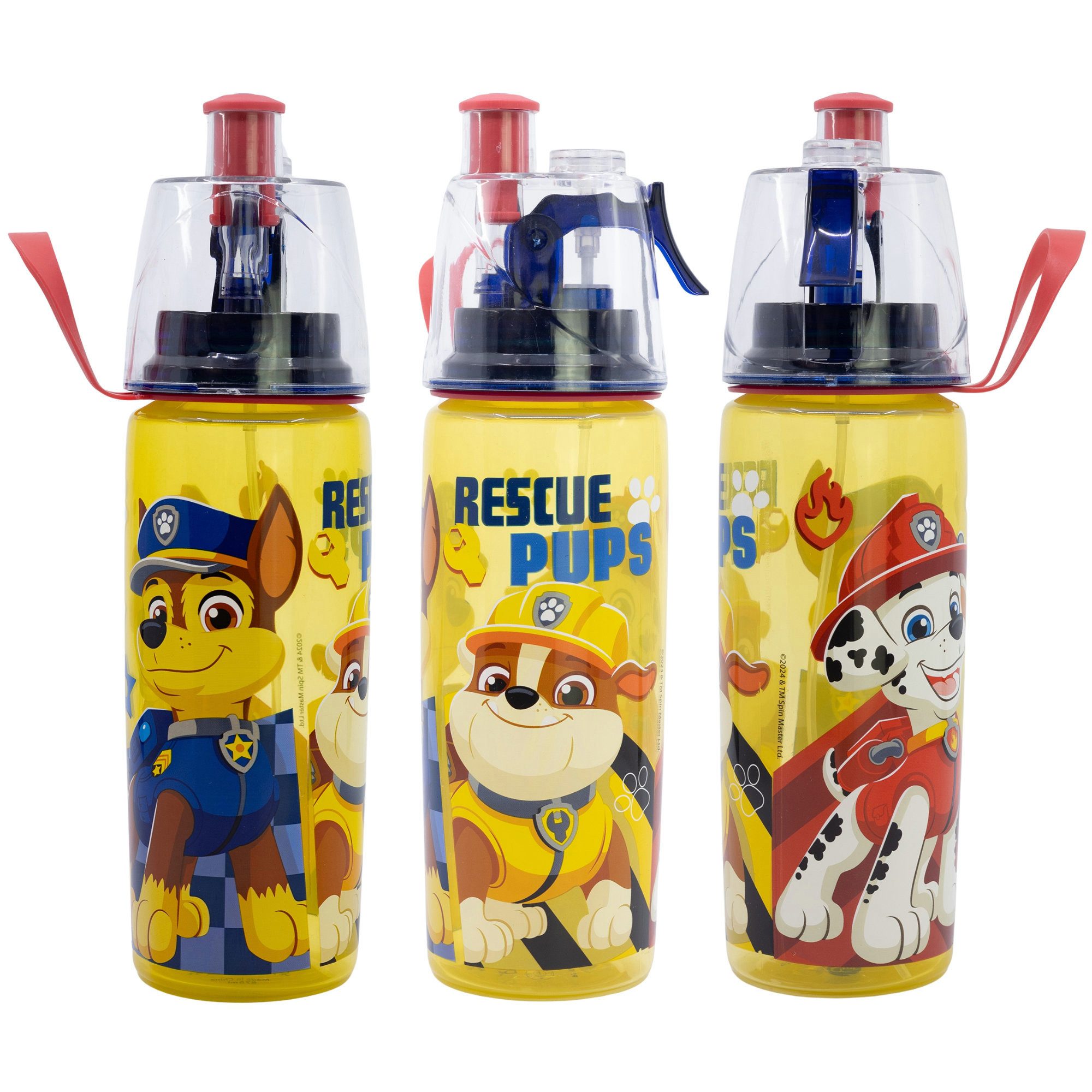 PAW PATROL Trinkflasche Paw Patrol Chase Rubble Kinder Wasserflasche Flasche 575 ml