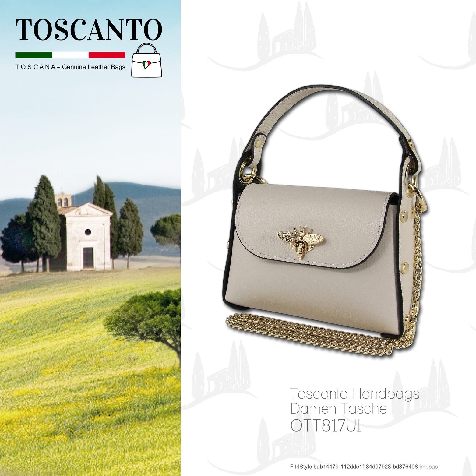 Toscanto Umhängetasche Toscanto Damen Umhängetasche Leder günstig online kaufen