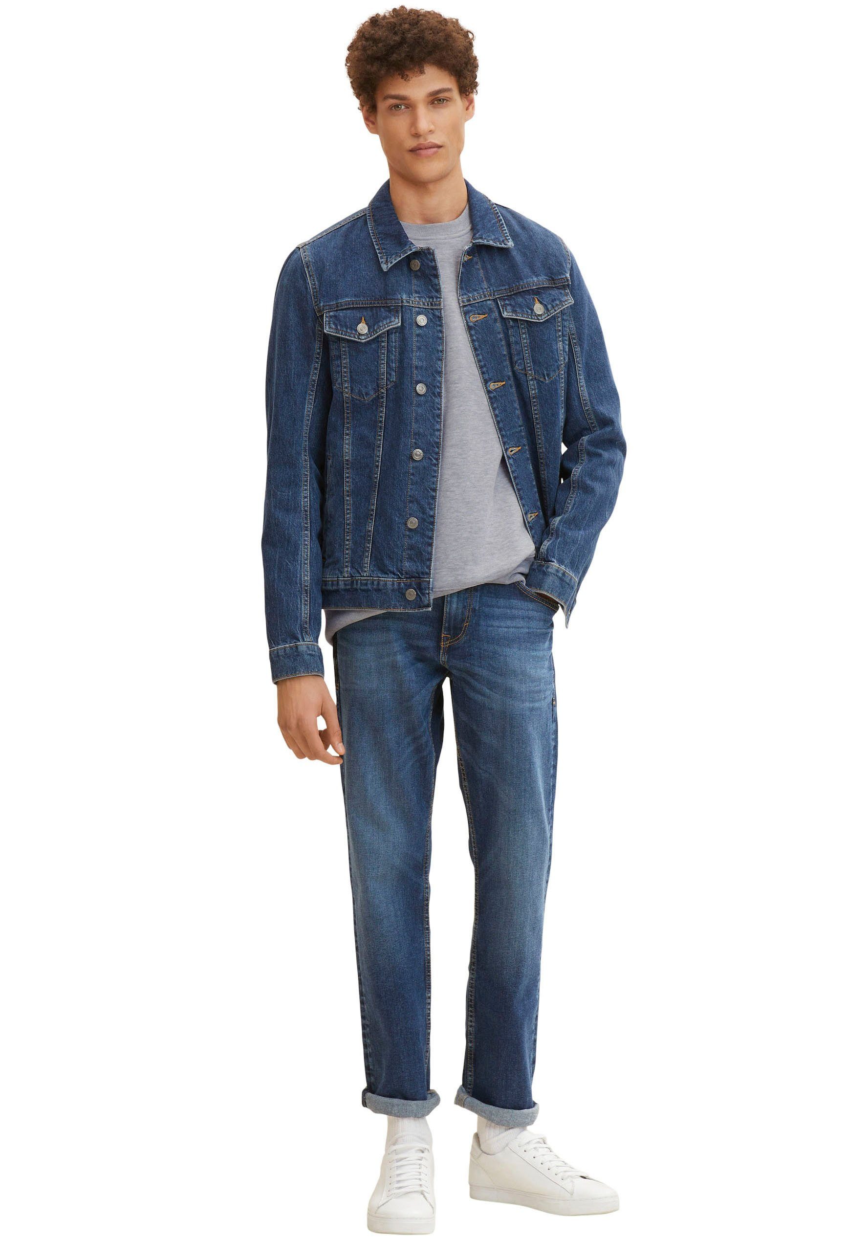 TOM TAILOR 5-Pocket-Jeans MARVIN mit kleinem Logo-Print – Bild 5 von 5