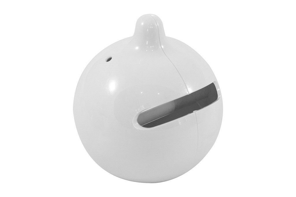 Propaganda Toilettenpapierhalter Mr. P (weiß, 1-St., Kunststoff), ca. 17 x 18,5 cm