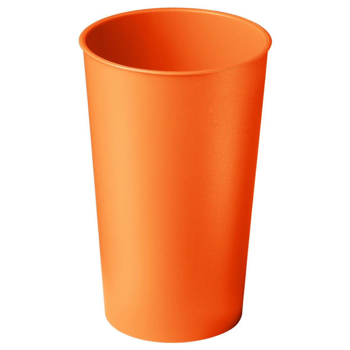 mehrweg.pro Mehrwegbecher Trinkbecher "Colour" 0,4 l, Kunststoff, (Sparset, 10-tlg., 10) standard-orange