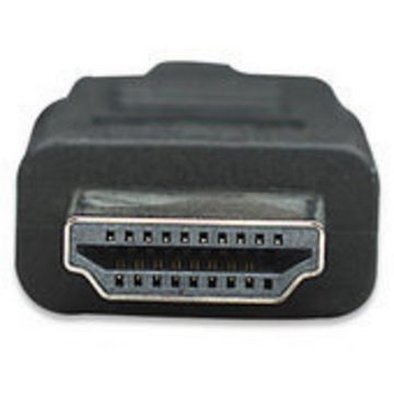 MANHATTAN Manhattan HDMI Anschlusskabel HDMI-A Stecker, HDMI-A Stecker 2.00 m Sc HDMI-Kabel, (2.00 cm)