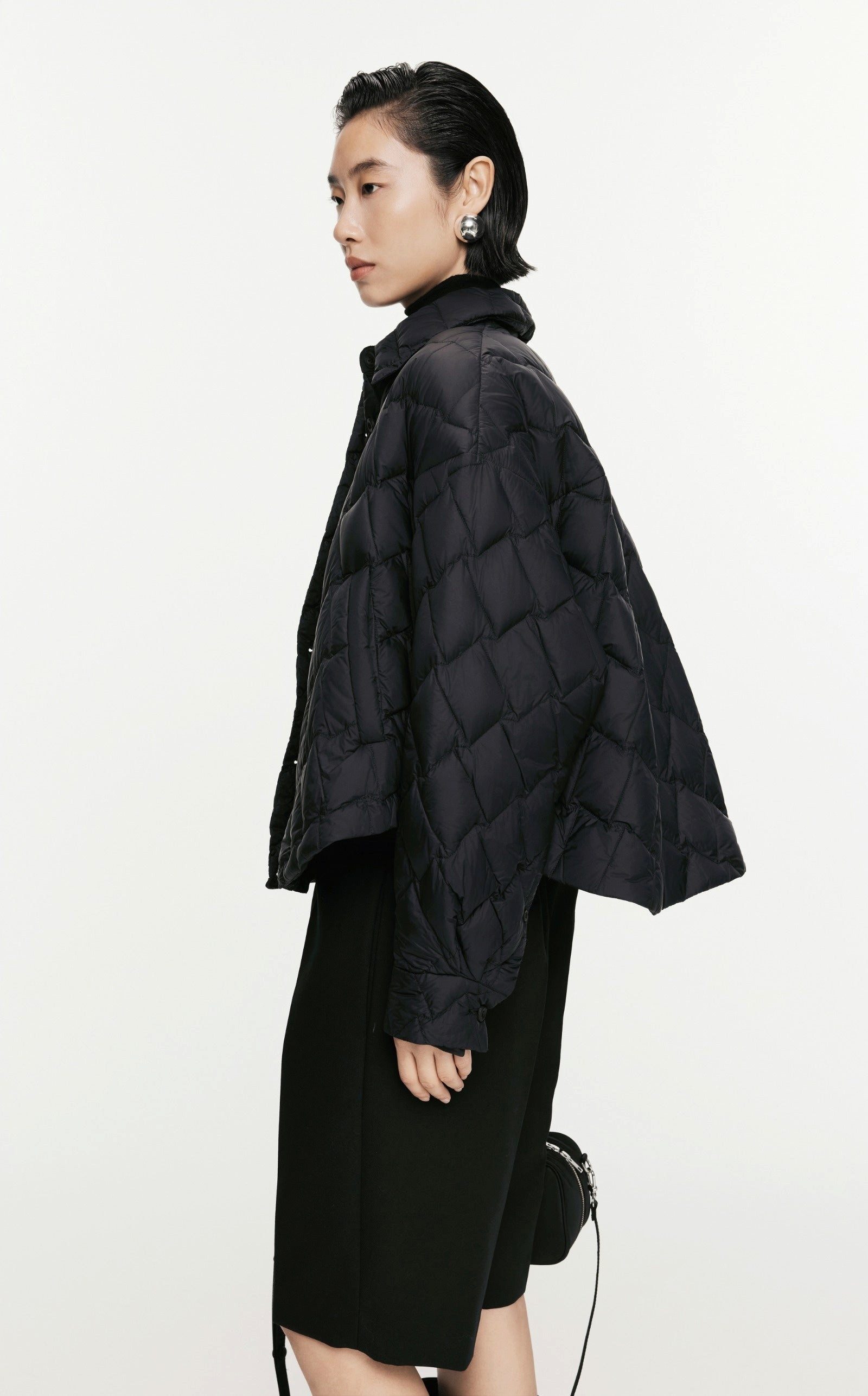 JNBY Daunenjacke Damen Oversize Daunenjacke mit Gummiband günstig online kaufen