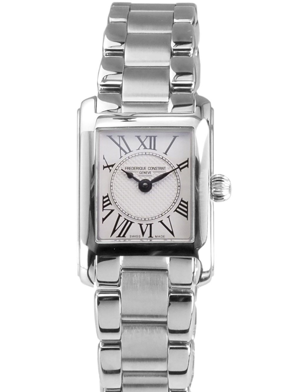 Frederique Constant Schweizer Uhr Damen Uhr FC-200MC16B CLASSICS CARREE Classics Carree, Saphirglas