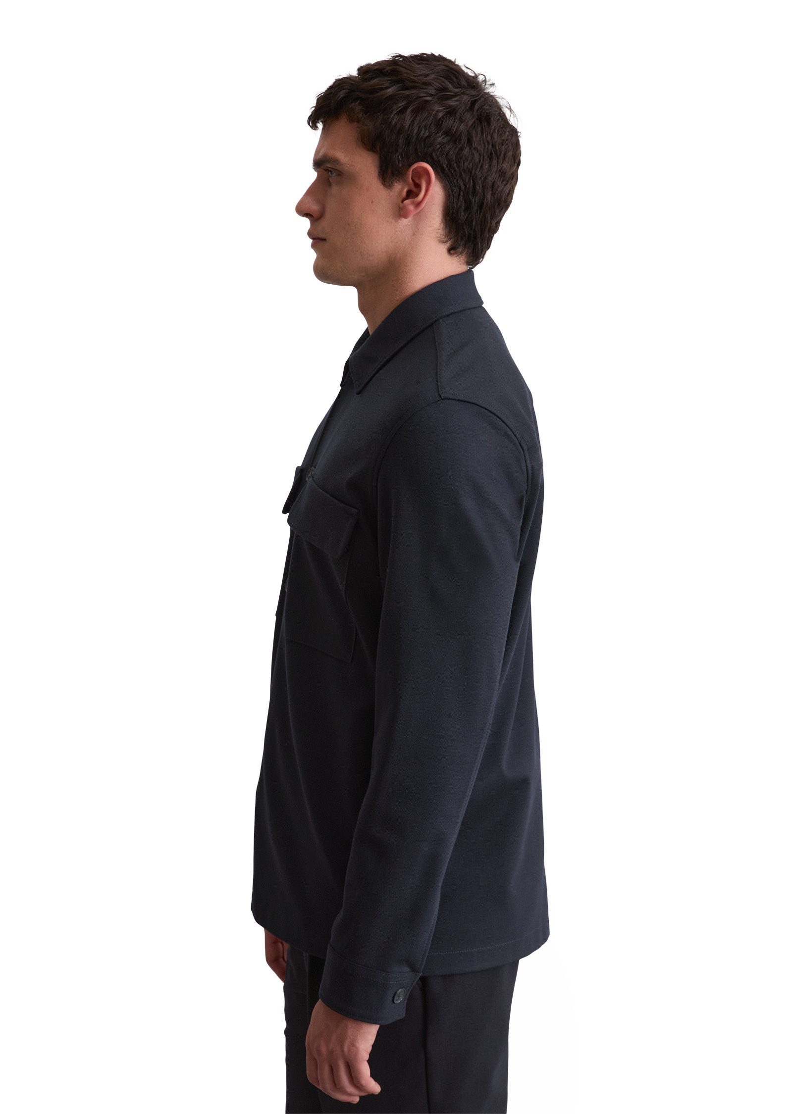 Marc O'Polo Kurzjacke aus Interlock-Viskose-Mix günstig online kaufen