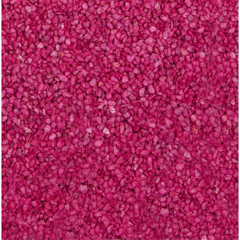 Eurosand Dekosand Granulat 2-3 mm fuchsia (Beutel 1 kg)