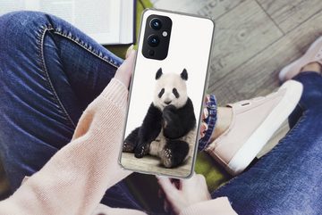 MuchoWow Handyhülle Panda - Tiere - Jungen - Mädchen - Pandabär, Phone Case, Handyhülle OnePlus 9, Silikon, Schutzhülle