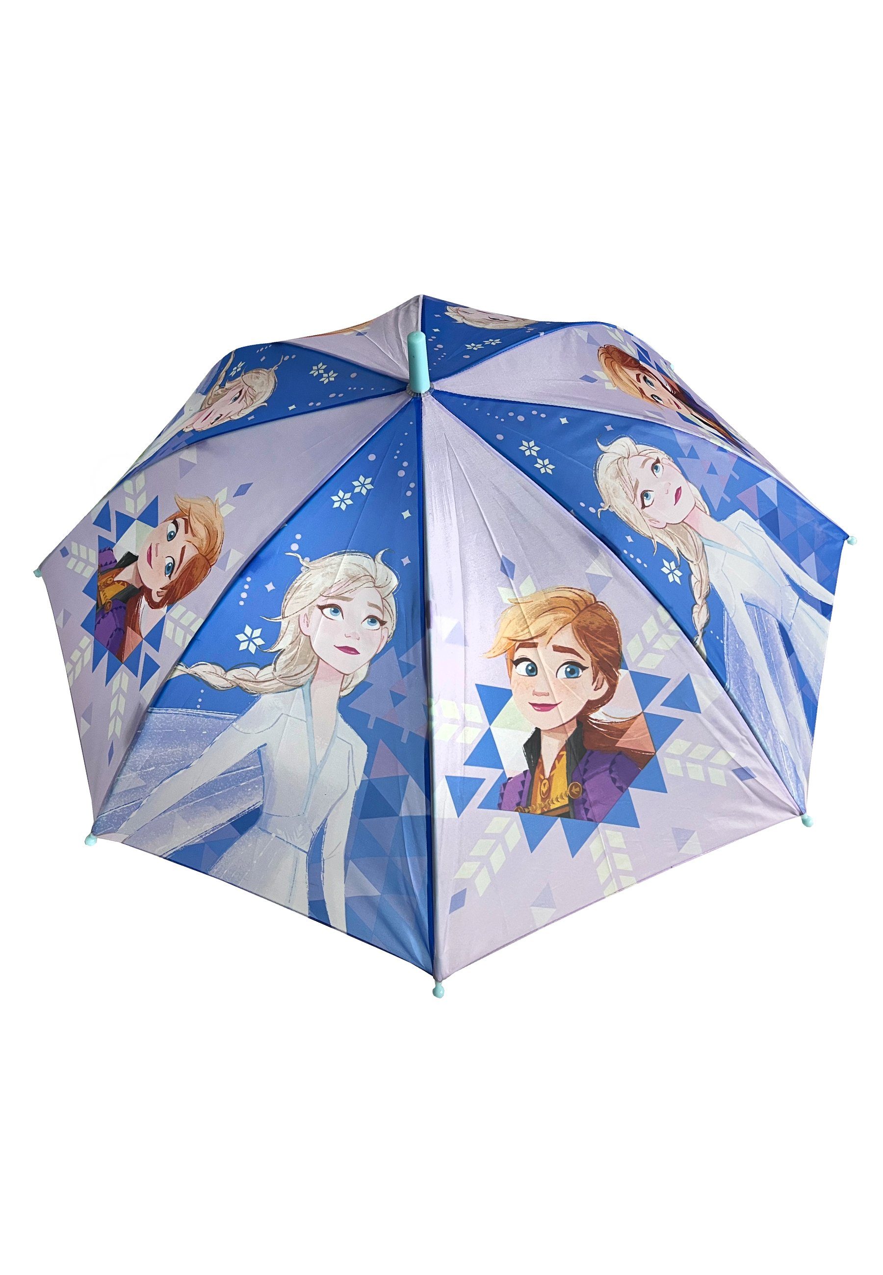 Anna Stockregenschirm Disney Kuppelschirm Kinder Elsa Regenschirm Stock-Schirm Frozen und