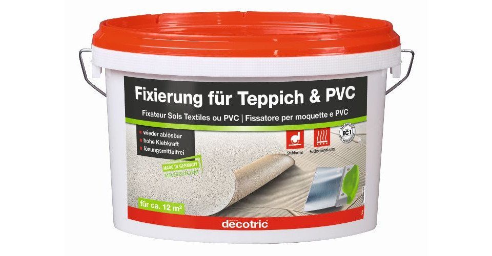decotric® PVC-Kleber Decotric Fixierung für Teppich und PVC 3 kg günstig online kaufen