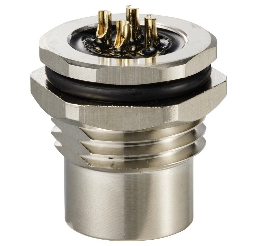 Thumbnail - TRU COMPONENTS Steckdose TRU COMPONENTS TC-12833052 Sensor/Aktor Einbaubuchse M12 Buchse, Einba, TC-12833052