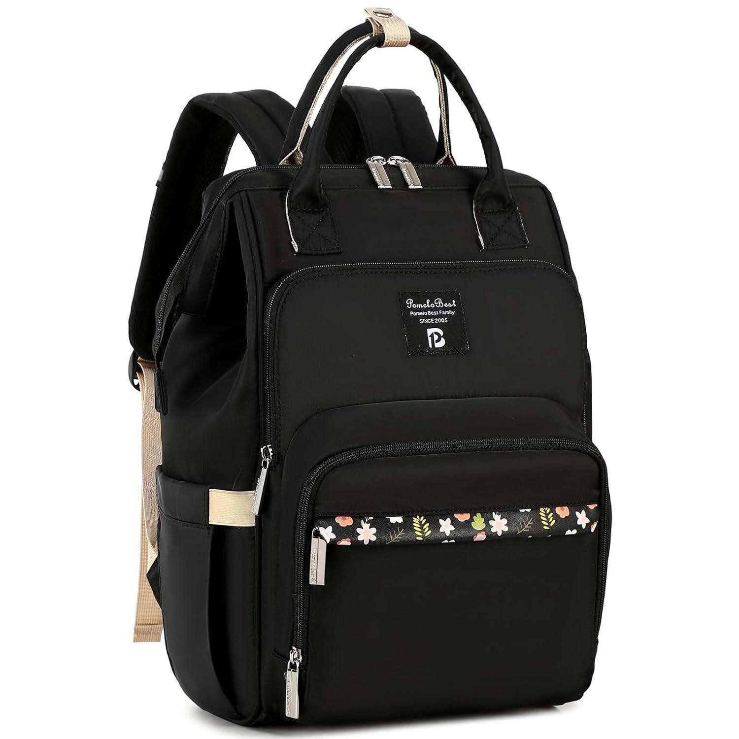 Wickeltasche Baby Wickelrucksack mit wasserdichter Wickelunterlage und großer