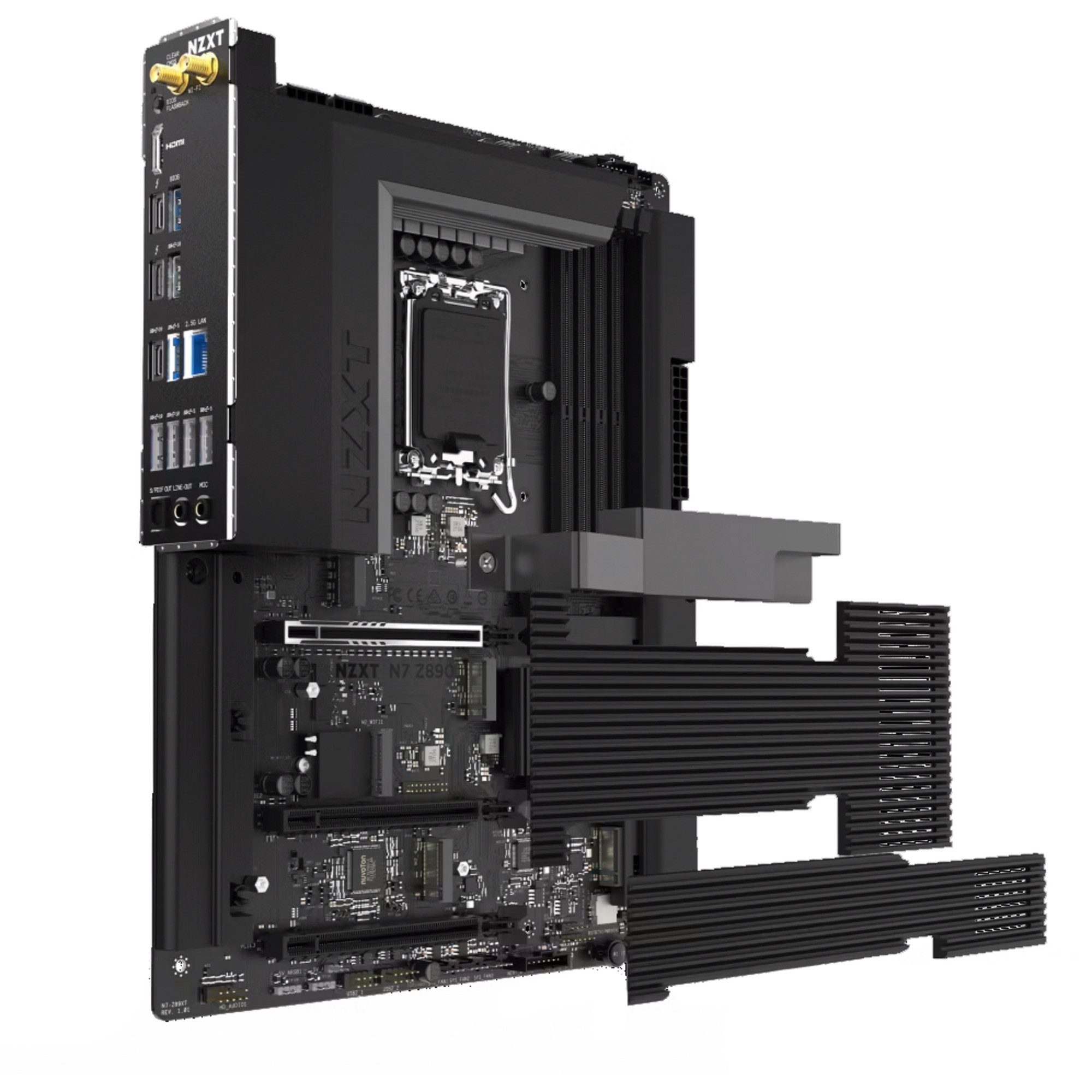 NZXT NZXT N7 Z890 Black, Mainboard Mainboard