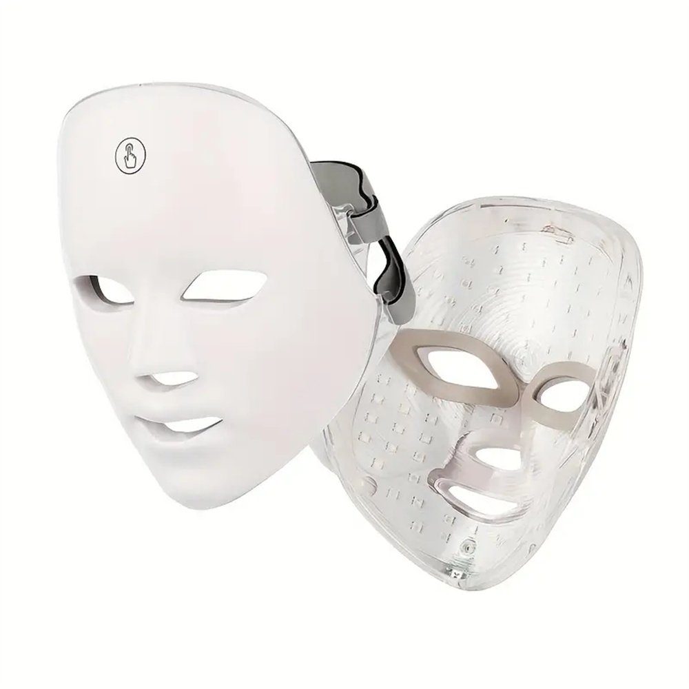Dermaroller –lindert Geschenk TUABUR Akne für Frauen LED-Gesichtsmaske:Perfektes & Falten