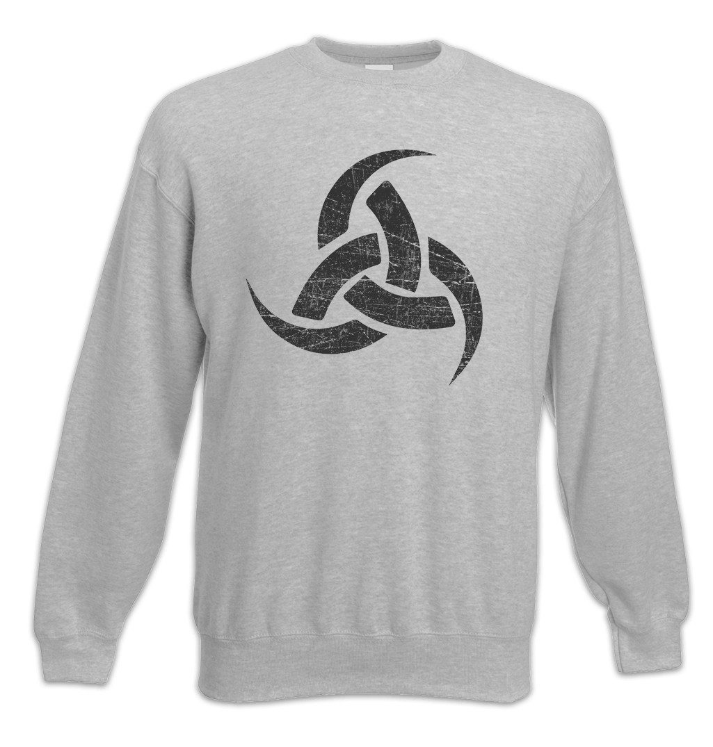 Sweatshirt Odhins Horns III Sweatshirt Skål Skal Trinkhorn Wikinger Drinking Horn